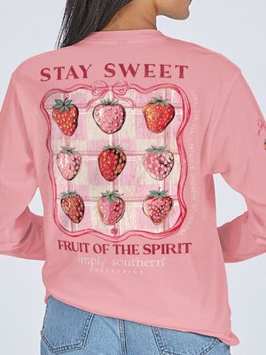 Youth Stay Sweet Long Sleeve Tee