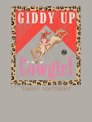 Giddy Up Cowgirl Short Sleeve Tee