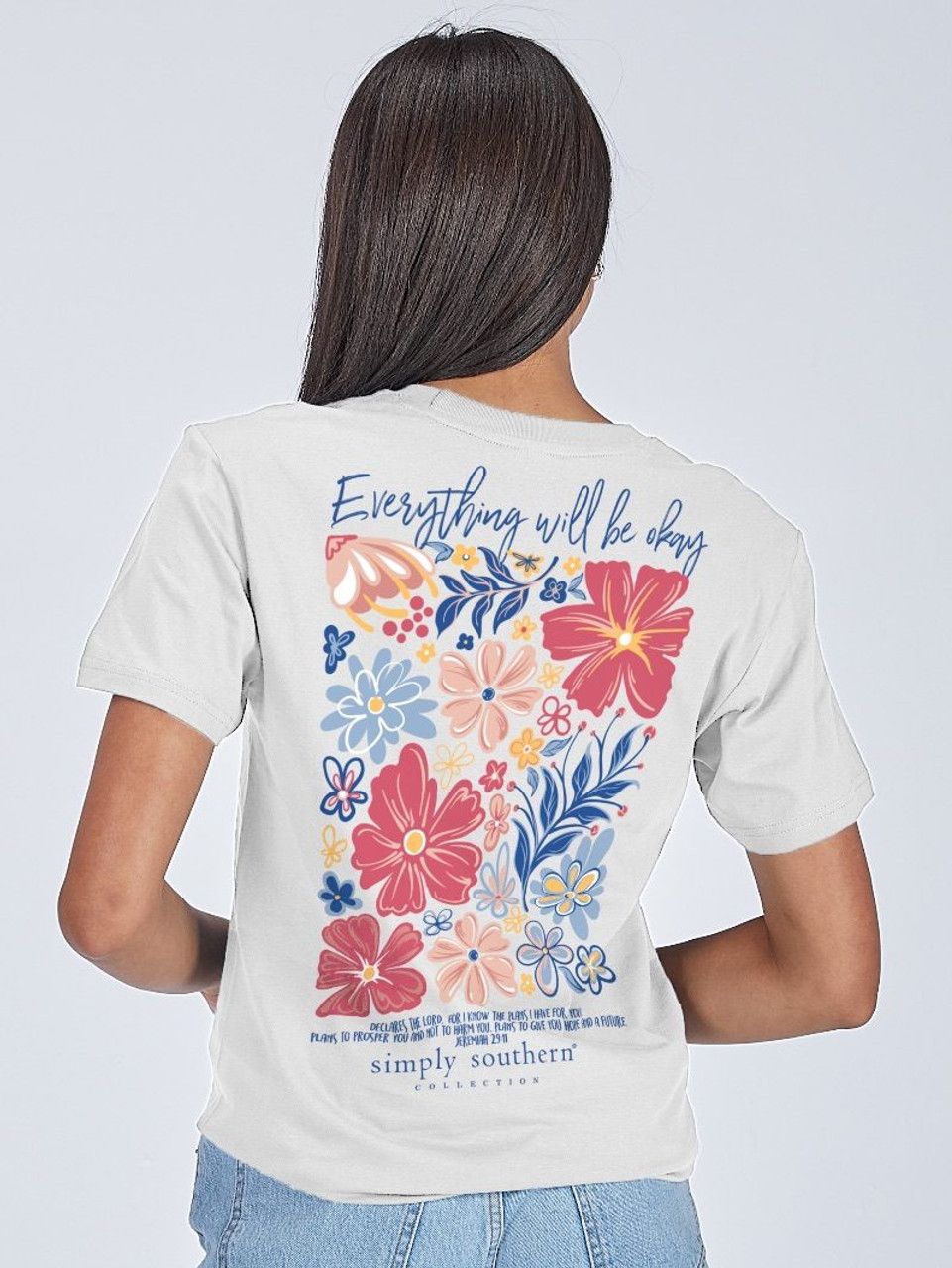 &#39;Everything Will Be Okay&#39; Short Sleeve Tee