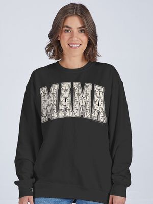 &#39;Mama&#39; Crew Sweatshirt