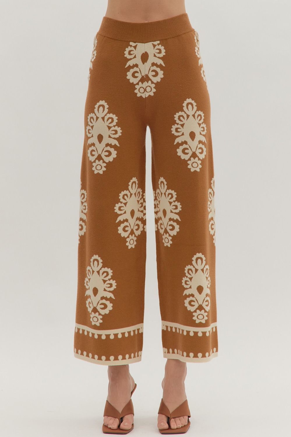 Sweater Knit Pull-On Pants