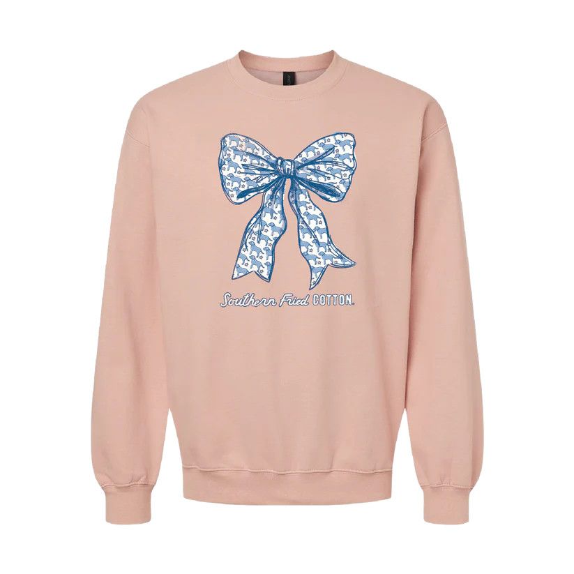 Tied &amp; True - Front Print Crewneck
