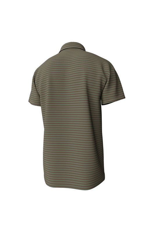 Humphrey Stripe Performance Polo