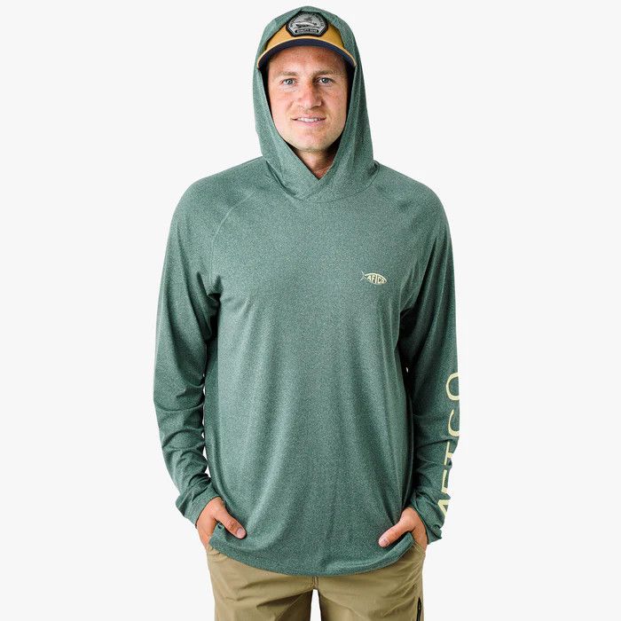 Samurai Heathered LS Hooded T-Shirt