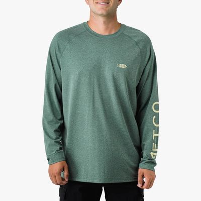 Samurai Heathered Long Sleeve T-Shirt