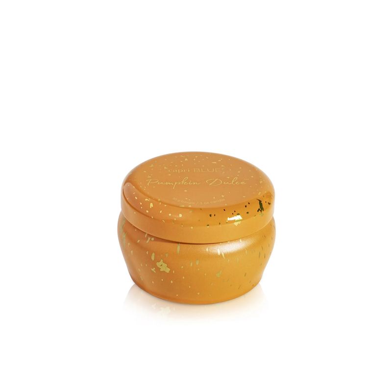 Volcano Glimmer Mini Tin, 3 oz Pumpkin Dulce