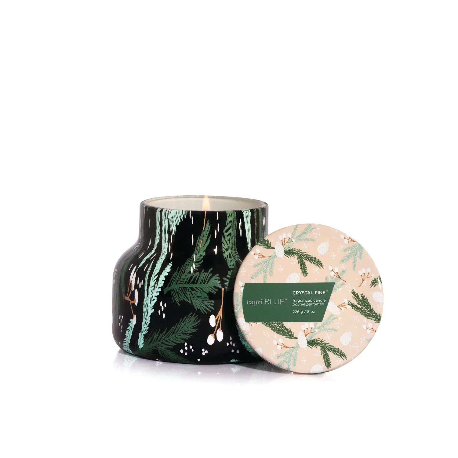 Tinsel And Spice Holiday Pattern Play Petite Jar, 8 oz