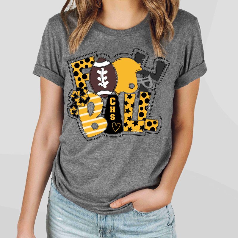 Cook High Hornet Football Tee