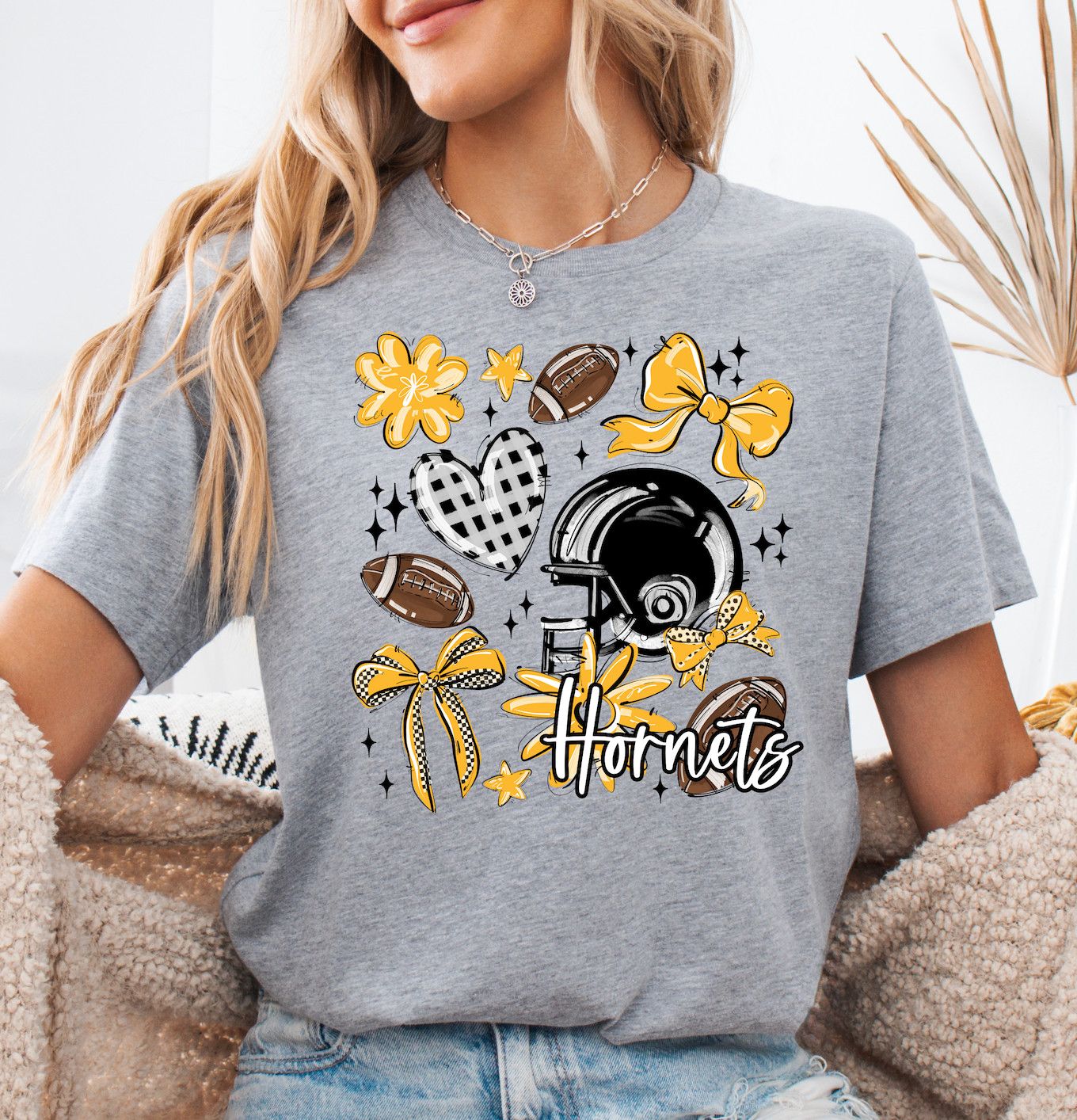 Cook Hornets Football Tee