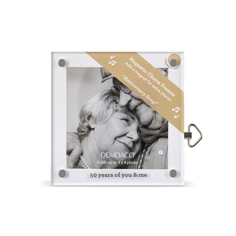 Acrylic Musical Frame, Message: 50 Years