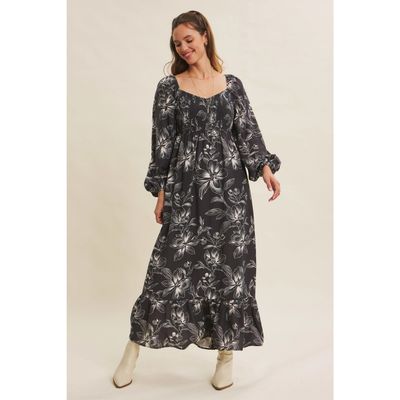 Smocked Maxi Dress