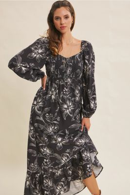 Smocked Maxi Dress