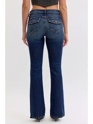 Mid-rise Bootcut Jeans