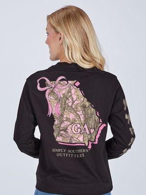 State Georgia  LS T-Shirt