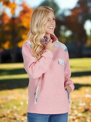 Youth Aria Quarter Zip Pullover