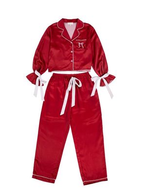 Holiday Pajama Set L/S  Red