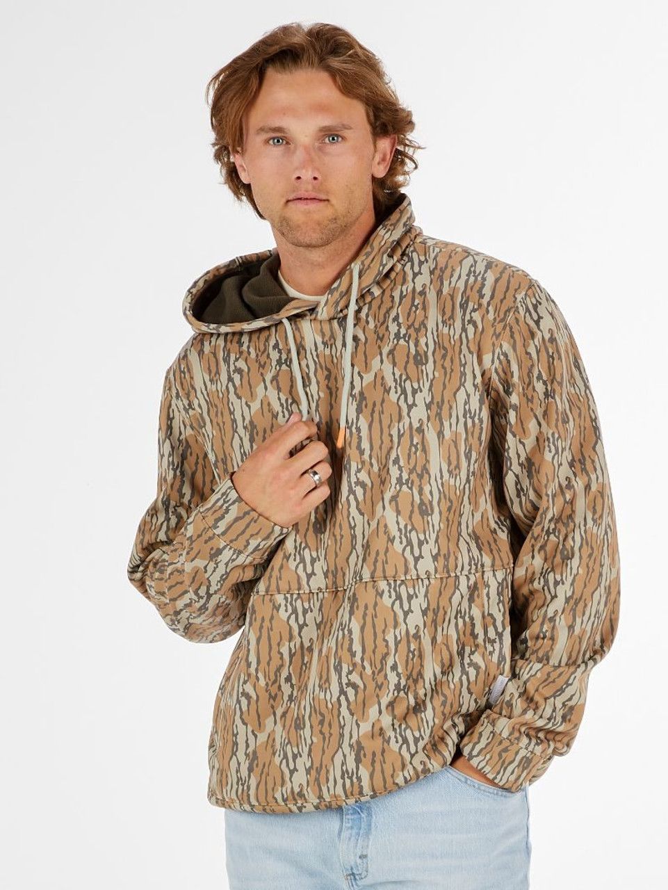 William Hoodie, Color: Camo TR, Size: XXL