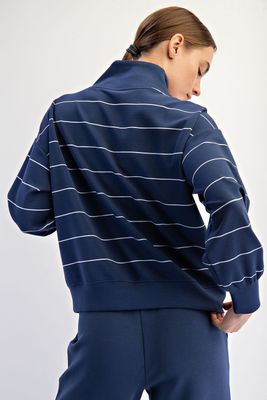 Plus V-neck Jacket