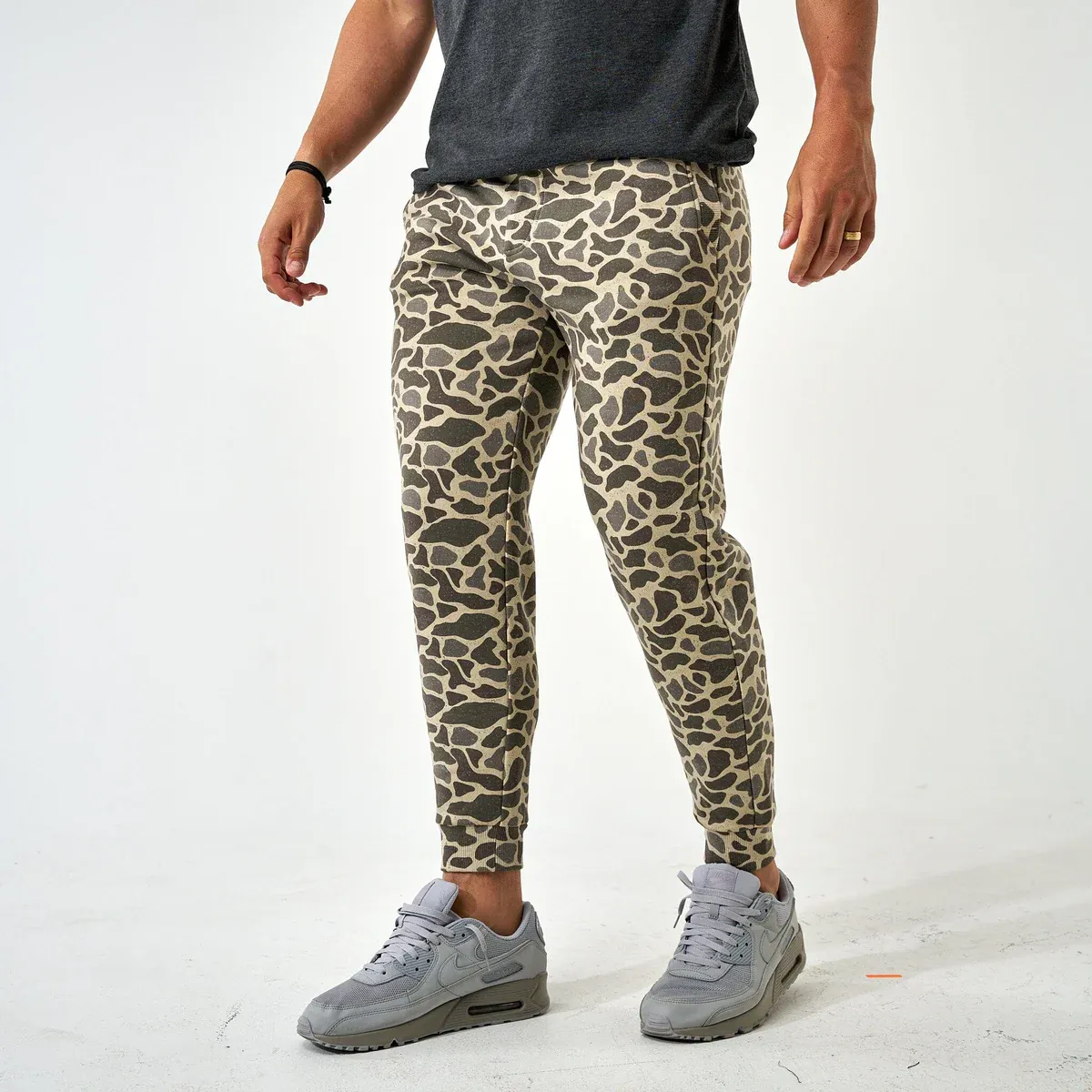 Fleece Joggers, Color: Classic Deer Camo, Size: S