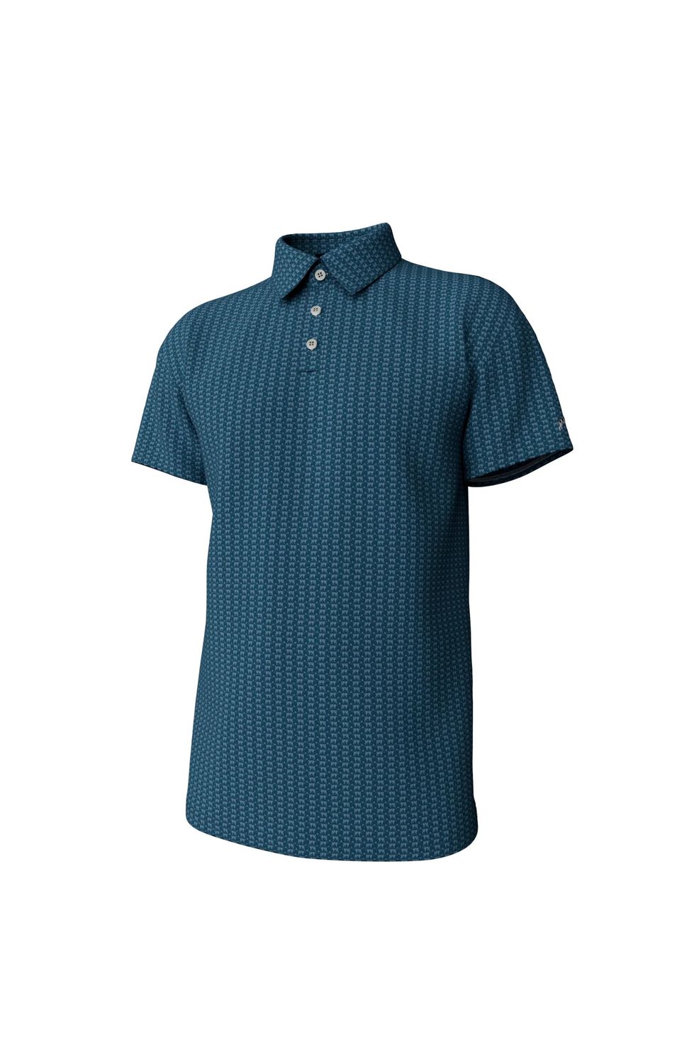 Heritage Print Performance Polo