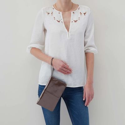 EVOLVE Continental Wallet - Polished Leather