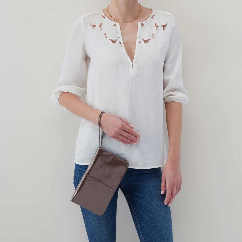 EVOLVE Continental Wallet - Polished Leather