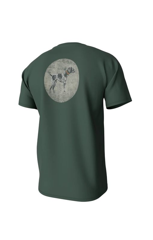 Youth Camo Logo Short Sleeve Pocket Tee