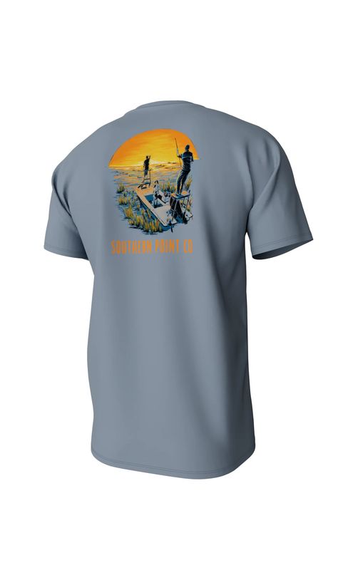 Marsh View Short Sleeve Pocket Tee