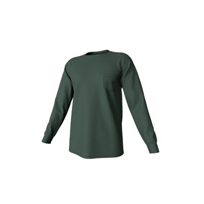 Greyton Detail Long Sleeve Pocket Tee