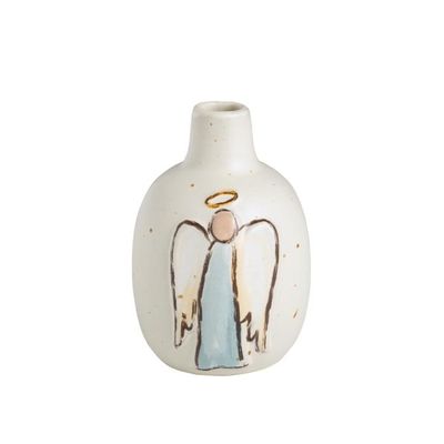Small Nativity Bud Vase