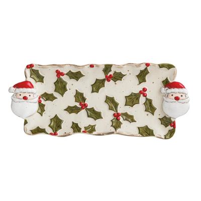 Holly Christmas Everything Dish