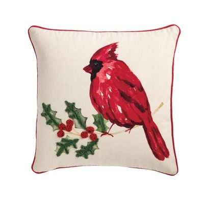 Cardinal Pillow