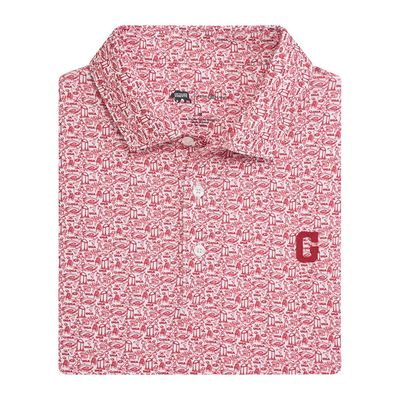 Georgia Icons Printed Performance Polo