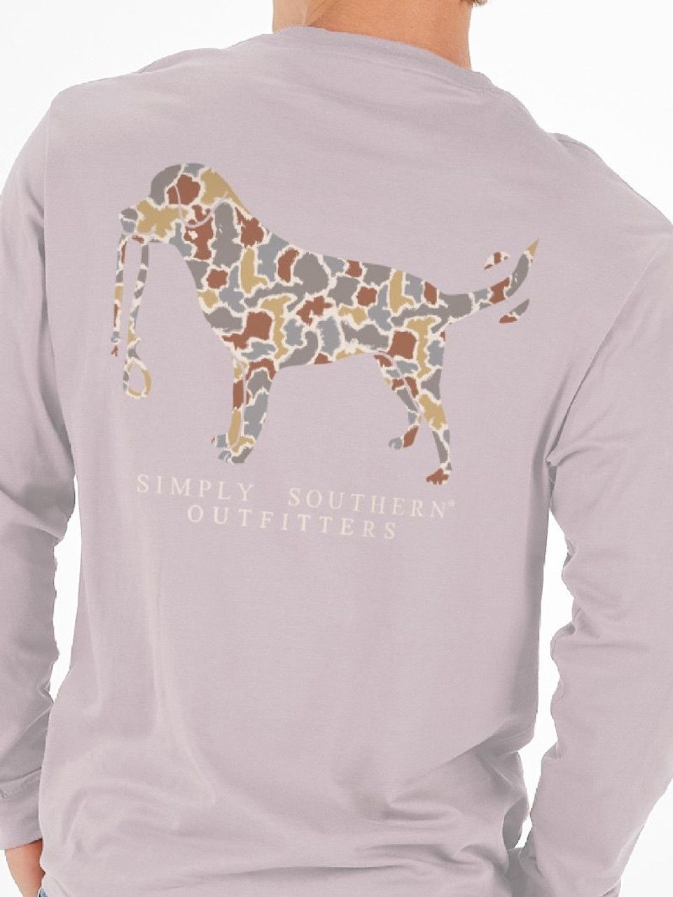 Logo Camo Long Sleeve T-Shirt