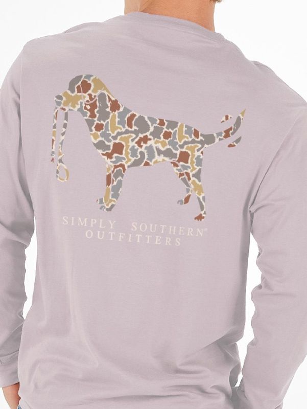 Logo Camo Long Sleeve T-Shirt