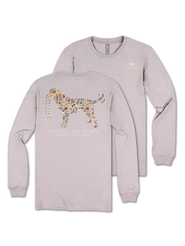 Logo Camo Long Sleeve T-Shirt