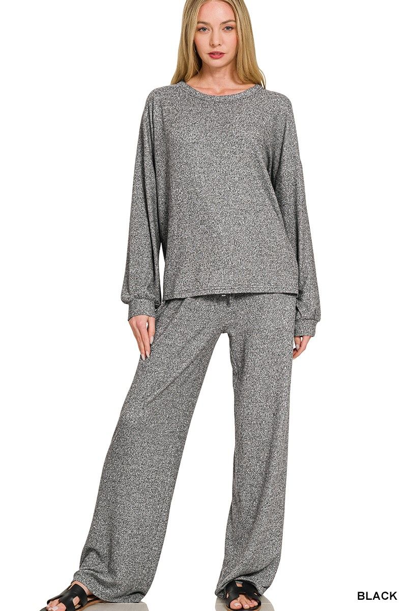 Soft Long Sleeve Tee &amp; Pant Set