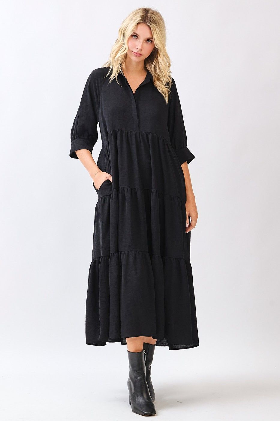 Tiered Maxi Dress