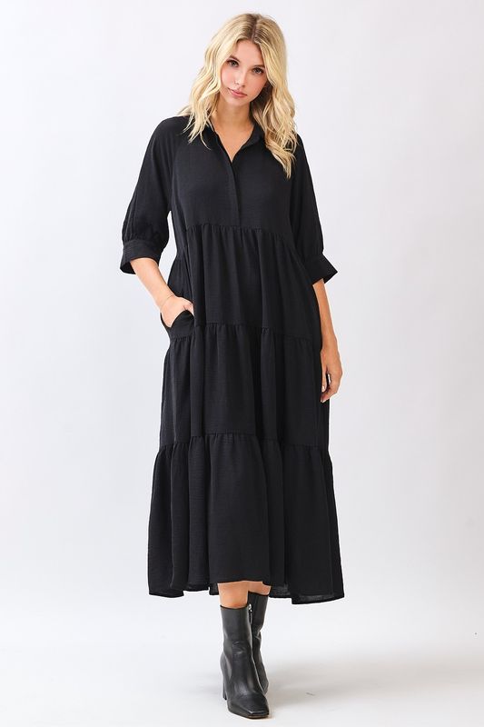 Tiered Maxi Dress