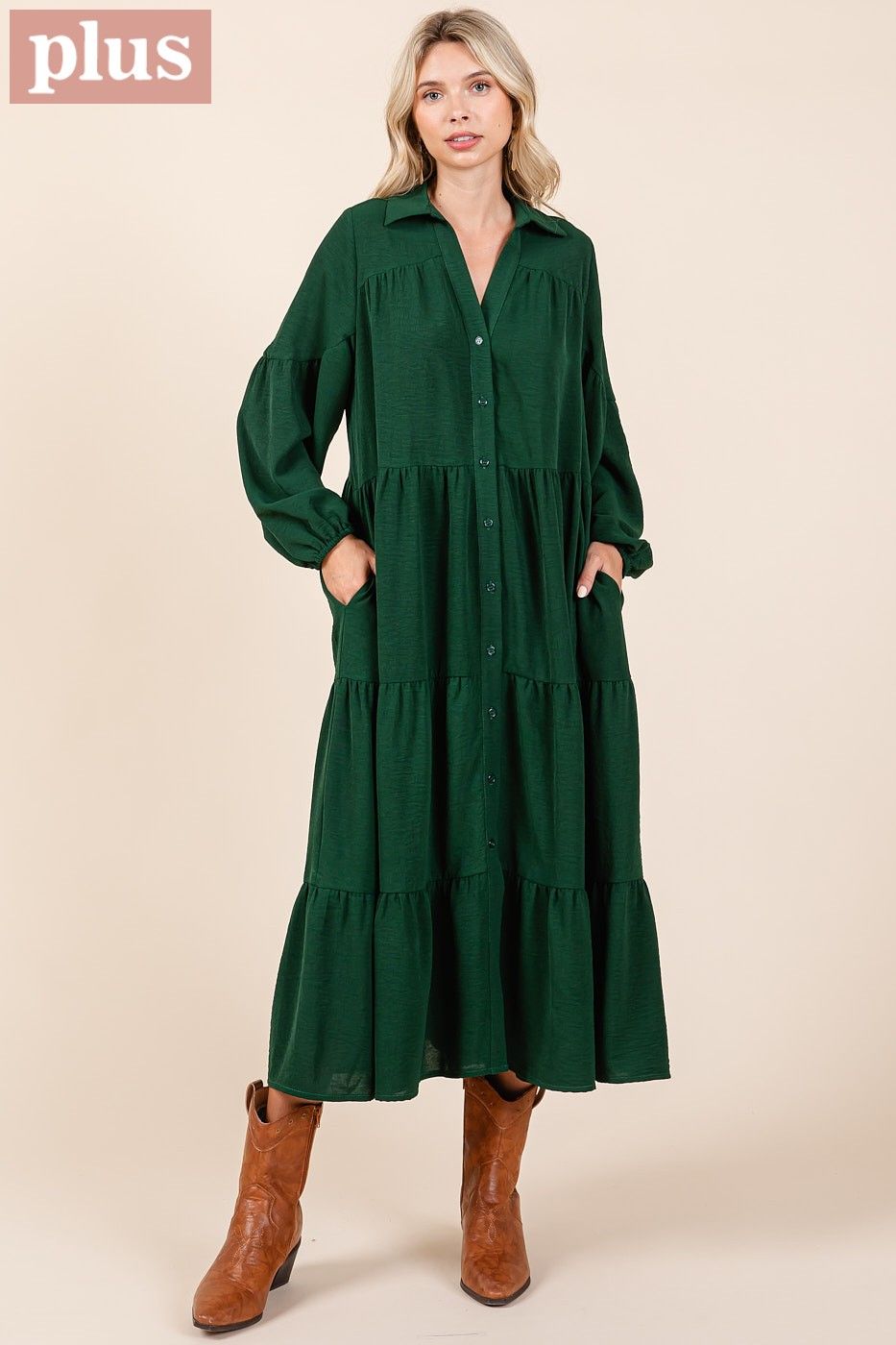 PlusTier Maxi Dress