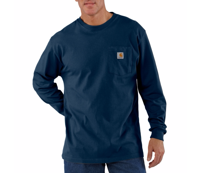 Workwear Long-Sleeve Pocket T-Shirt
