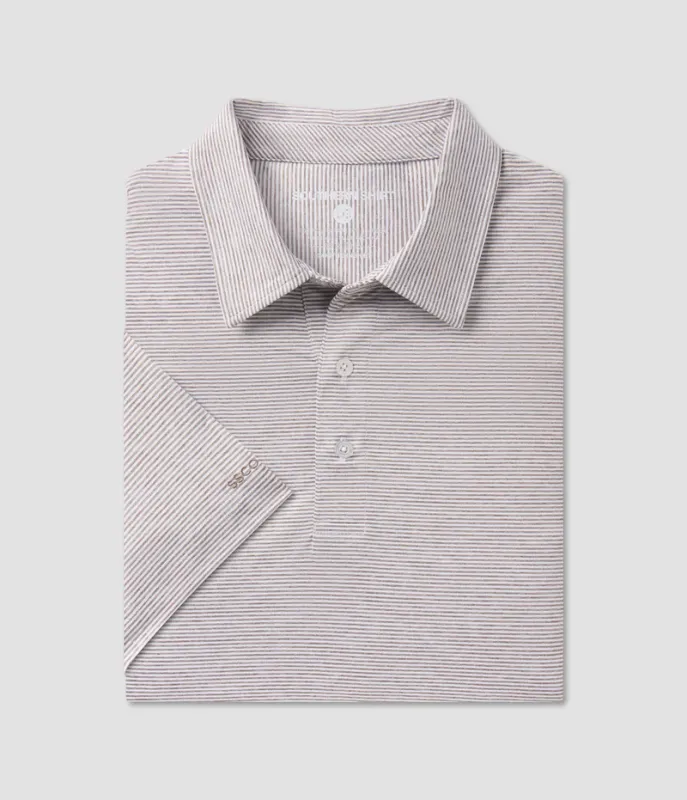 Heather Madison Stripe Polo