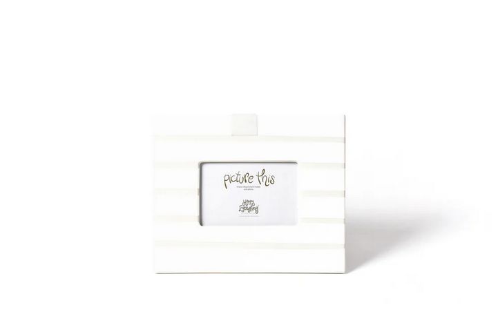 White Stripe Mini Happy Everything Frame