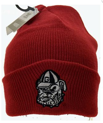 Georgia Bulldogs Red Cuff Knit Cap