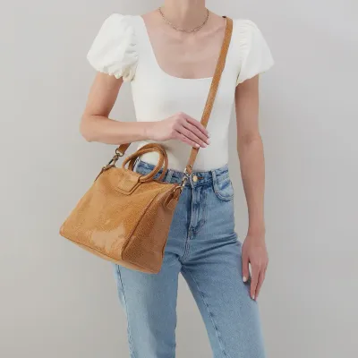 SHEILA MEDIUM-Satchel - Printed Leather