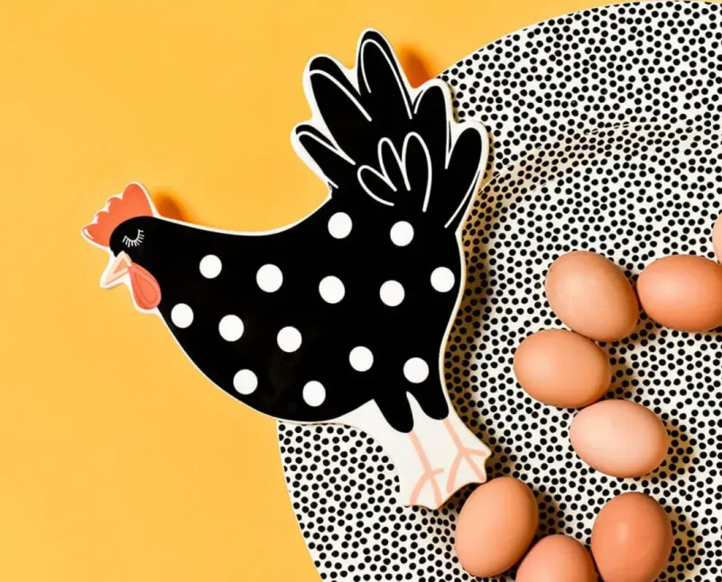 Polka Dot Chicken Mini Attachment