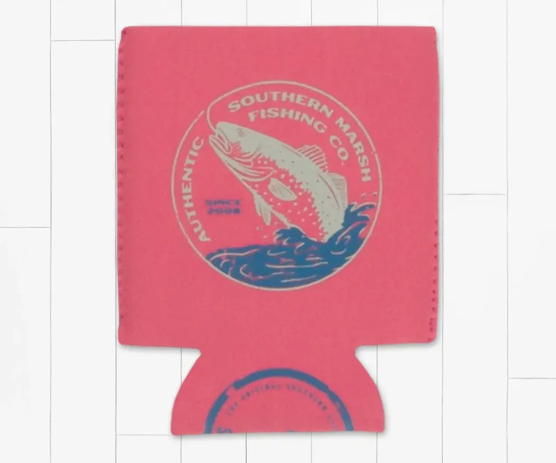 Hooked Up Coozie - Rhubarb