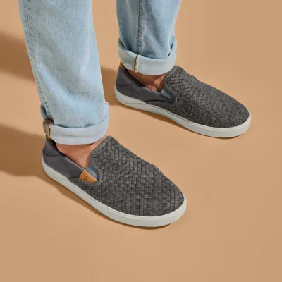 Lae‘ahi Lauhala Men’s Woven Leather Shoes