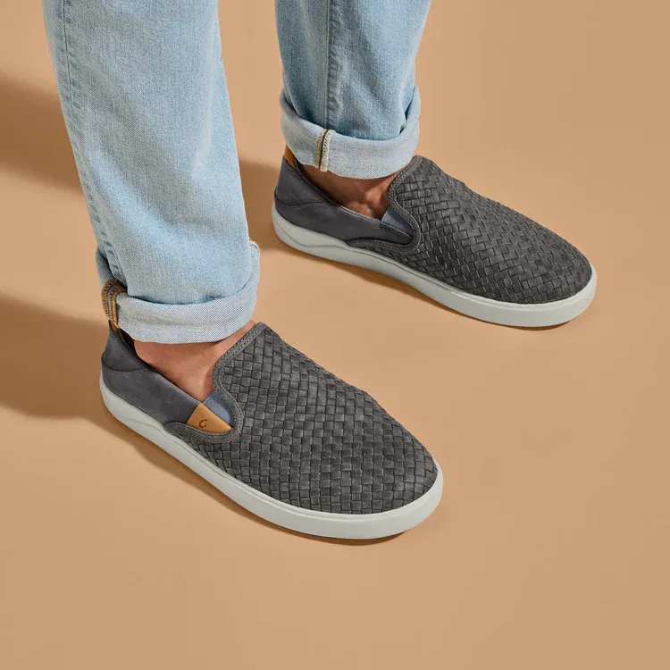 Lae‘ahi Lauhala Men’s Woven Leather Shoes