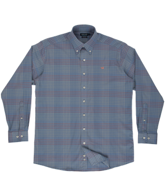 Winfield Grid Performance Dress Shirt 